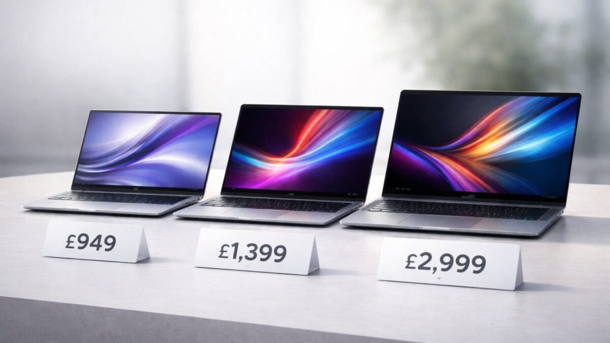 The new Samsung Galaxy Book6 Ultra and Pro laptops displayed with official UK pricing and specification highlights for UK buyers.