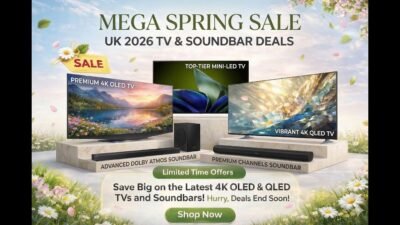 Amazon Spring Sale UK 2026 TV and soundbar deals